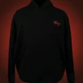 Clory Black Cotton Fleece hoodies.